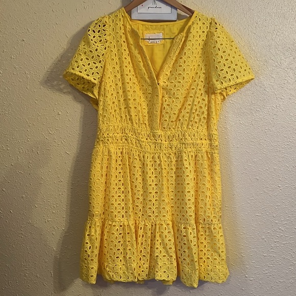 Anthropologie Somerset mini eyelet 1X - Picture 6 of 9